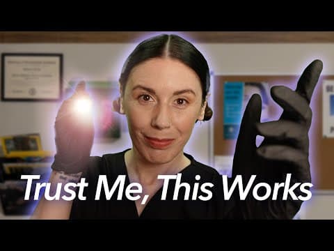 Lymphatic Eye Enhancement | Experimental Asmr Exam, Massage, & Light Triggers