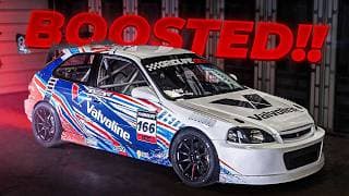 My K-swapped Ek Civic Just Got Boosted!