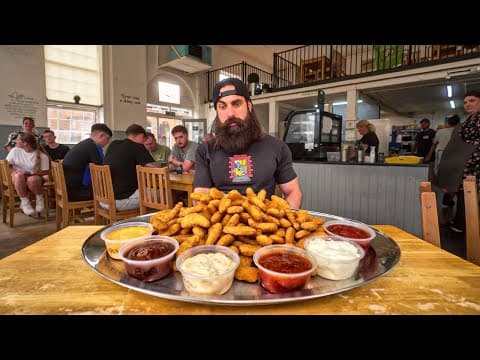 I Ordered A Chicken Dipper Challenge Which Has Never Been Conquered! | Beardmeatsfood