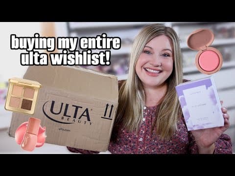Ulta Had 10x Points This Week So I Did Some Damage! New At Ulta Haul