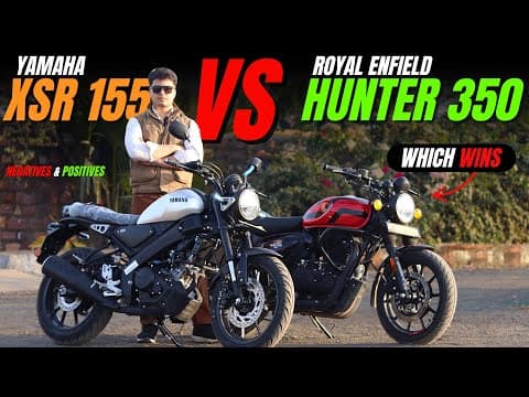 Yamaha Xsr155 Vs Royal Enfield Hunter 350 | Which Retro Bike Should You Buy In 2025?