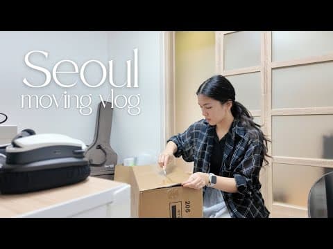 Moving Vlog 📦 Unpacking, Assembling Furniture, Decorating, Apartment Tour