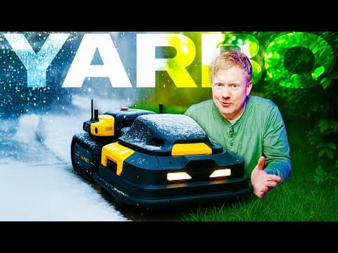 Best Robot Lawnmower, Snowblower, Leaf Blower & More: Yarbo Modular Yard Robot Review [2025]