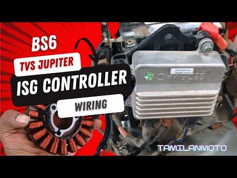 Bs6 - Tvs Jupiter 125 Isg Controller Wiring #shortvideo #shorts #trending #short #subscribe