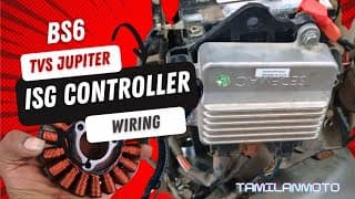 Bs6 - Tvs Jupiter 125 Isg Controller Wiring #shortvideo #shorts #trending #short #subscribe