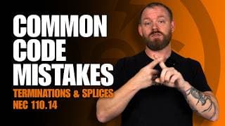 Splices And Terminations That Fail Code In The 2026 Nec