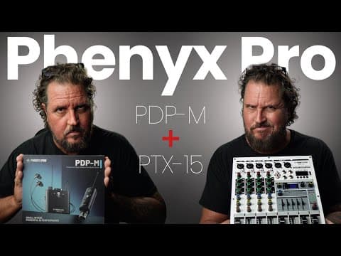 How I Use The Phenyx Pro Ptx-15 & Pdp-m Wireless Iem