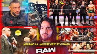 'golden Roman Reigns Return🥹' Royal Rumble 2026 Declaration - Wwe Raw Highlights