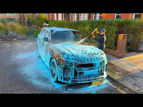 Range Rover Needed The Deepest Clean Of Its Life