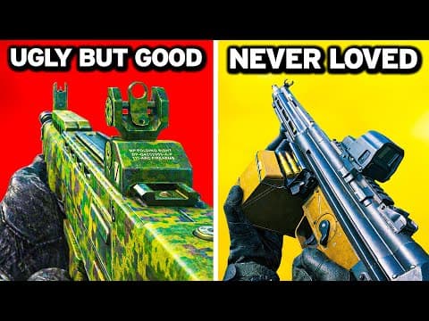 The Most Ignored Guns In Every Call Of Duty Game