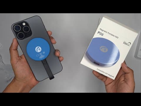 The Best Magsafe Ssd For Your Iphone: Aiffro P08 - Unboxing