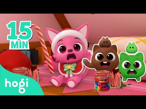 [🌟best] 🎄 🍫 Learn Colors With Treats (christmas Ver.)｜15min｜yes Papa｜christmas Hogi｜hogi Pinkfong