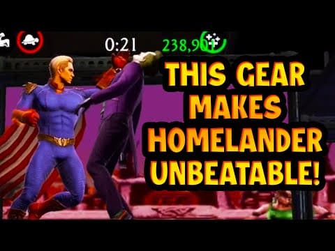 Homelander With This Weapon Is Insane In Mk Mobile! My Luck Is Crazy!