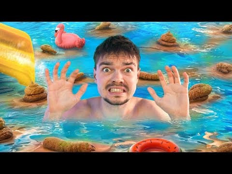 Ludzie Robią Kupe Do Mojego Basenu W Parku Wodnym... 🤬