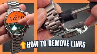 Rogbid M5: How To Remove Watch Links And Resize Band