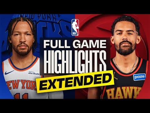 Extended: Knicks At Hawks | Full Game Highlights | December 27, 2025