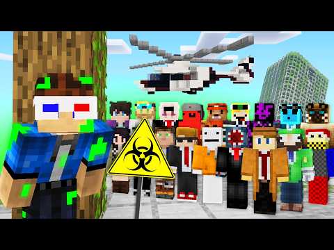 I Trapped 25 Youtubers In An Infection Hide And Seek Game