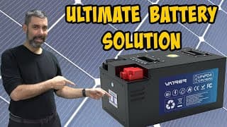 Vatrer 12v 460ah Mega Battery. Good Lord This Thing Is Stout!