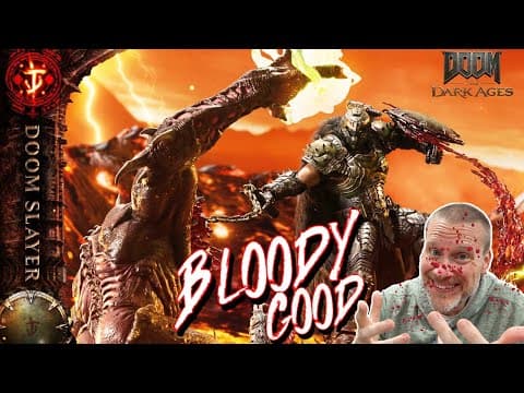 This Doom Slayer Statue Is Absolutely Insane