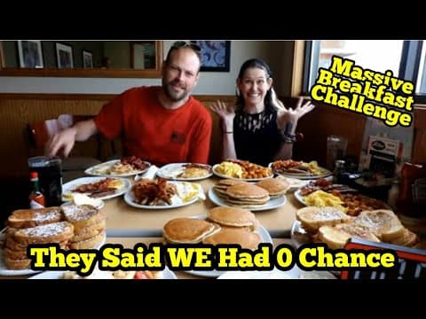 Massive Perkins Breakfast Challenge | Manvfood | Molly Schuyler | Crazy