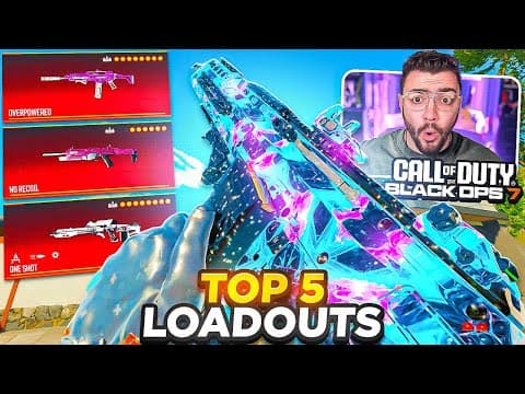 Top 5 Meta Loadouts In Black Ops 7 After Update! (best Class Setups)