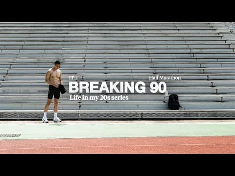 Ep.1. Road To A Sub 90 Minute Half Marathon | A Full Week Of Training In Hong Kong | Hybrid Training