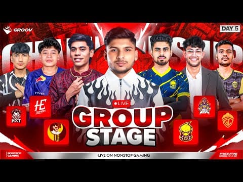 Asia Championship Grp Stage Grp-a 🔥🥶 || Ft- S8ul, Nxt, Ug, Horaa, Godl, Mnz #nonstopgaming