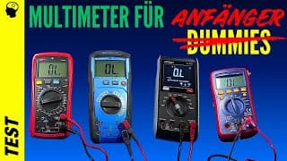 Billige Multimeter Für Anfänger? (astroai, Peaktech P3350, Uni-t Ut890c, Voltcraft Vc272)