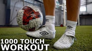 Master Your Control With This 1000 Touch Workout | 10 First Touch Exercises For Footballers