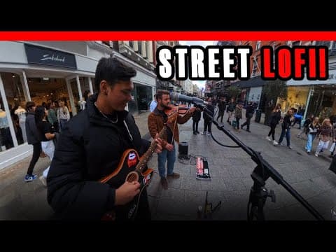 Fast Car (lofi Cover) With A Violinist Duo On The Streets