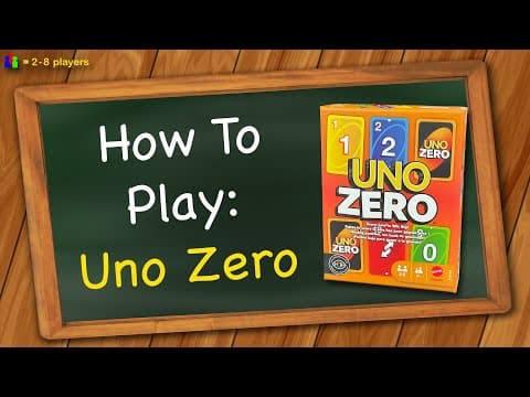 How To Play Uno Zero