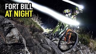 Riding Fort William World Cup Track By Night! A Worlds First We Think!