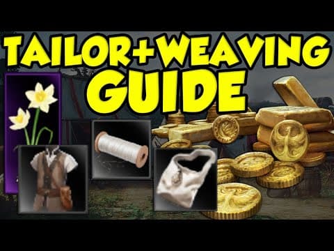 The Most Profitable Skill In Ashes Of Creation! Ashes Of Creation Weaving And Tailoring Guide!