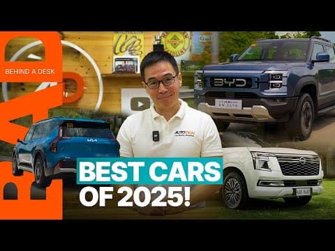 Top 10 Cars Of 2025! | Behind A Desk