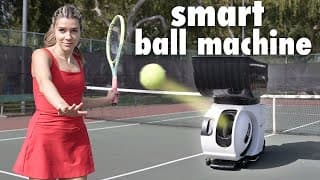 I Tried The World's First Ai Tennis Ball Machine - Is It Worth It?