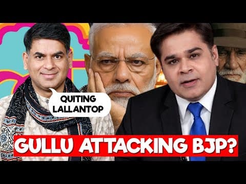 Saurabh Dwivedi Quits Lallantop | Gullu Att*cking Bjp? | Modi Pleasing Trump? | Duniya Khatam