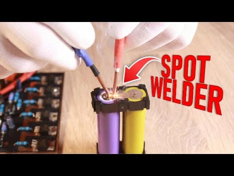 Diy Spot Welder For Battery Packs Anyone Can Make!