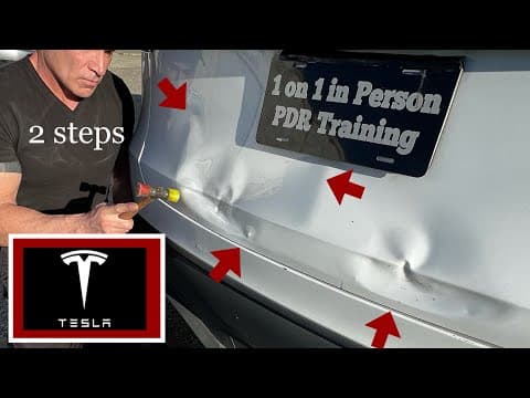 Tesla Dent Repair San Jose /paintless Collision.