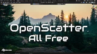 Best Scatter For Blender Is Here! - Free Download