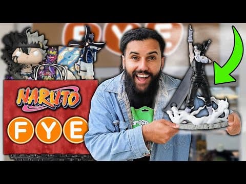 Hunting At Anime Mall Stores For Naruto And More Merch And Found A Grail!! *so Many Exclusives*
