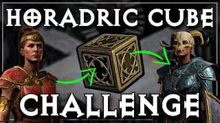 Can You Beat Diablo 2 On Hardcore While Crafting Every Item You Use?