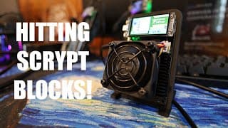 I Solo Mined A Coin Nobody Is Mining… And Hit Blocks 😳 (hammer Miner Test)