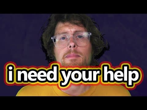 I Need Your Help