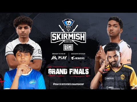 Skyesports Skirmish Series | #bgmi | Day 2 | Grand Finals | Ft. Godl | Rntx | Welt | K9 | Gdr | Gen