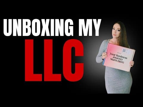 Unboxing The Tailor Brands Llc Formation Kit