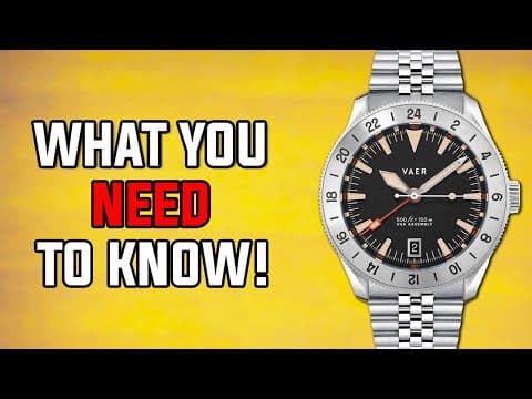 The Truth About Vaer Watches | G2 Pacific Steel Gmt Watch Review