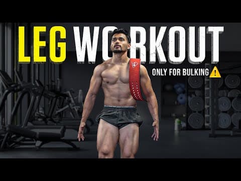 Winter Arc Leg Workout  @yashsharmafitness