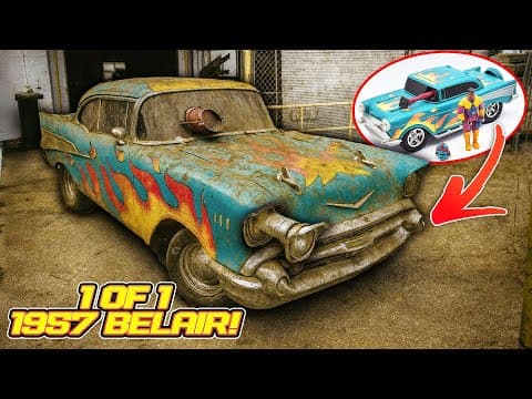 We Found The 1-of-1 1957 Chevy Bel Air ‘night Stalker’ From Mask! (first Wash In 20 Years!)