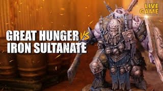 The Great Hunger Vs The Iron Sultanate - Trench Crusade Live Battle Report