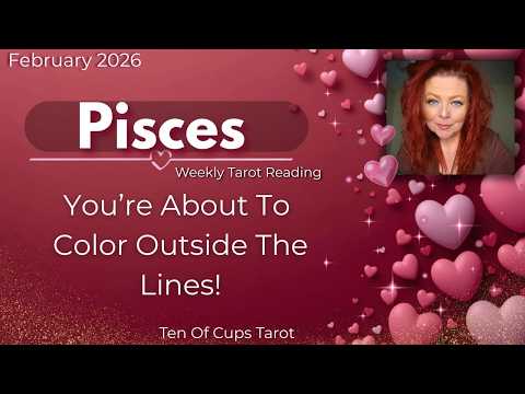 ♓pisces: "no More Playing It Safe! A New Side Of You Emerges!"| February 2026 Tarot